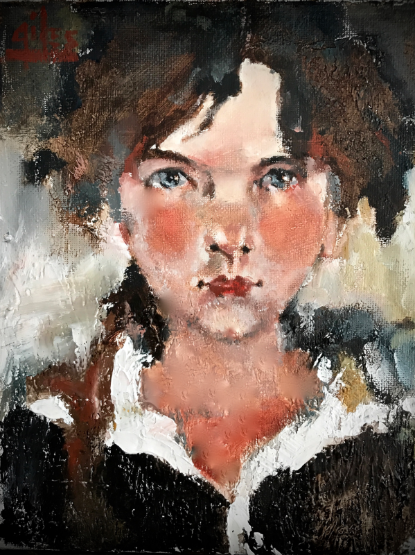 FECHIN STUDY by artist DOUG GILES